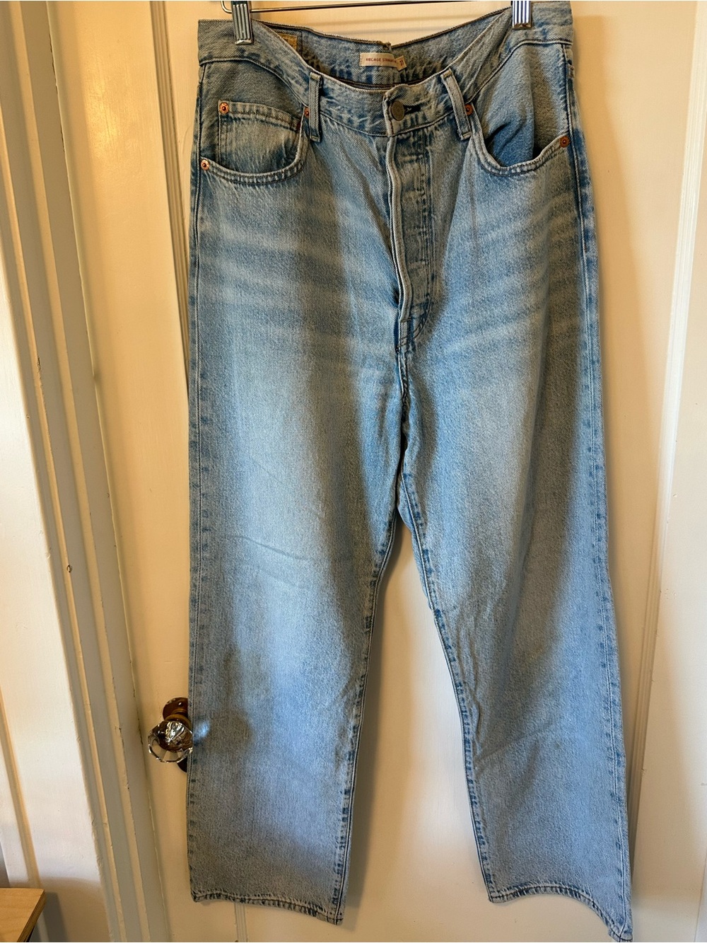 Women's Levi's Ribcage Straight Ankle - Medium Wash